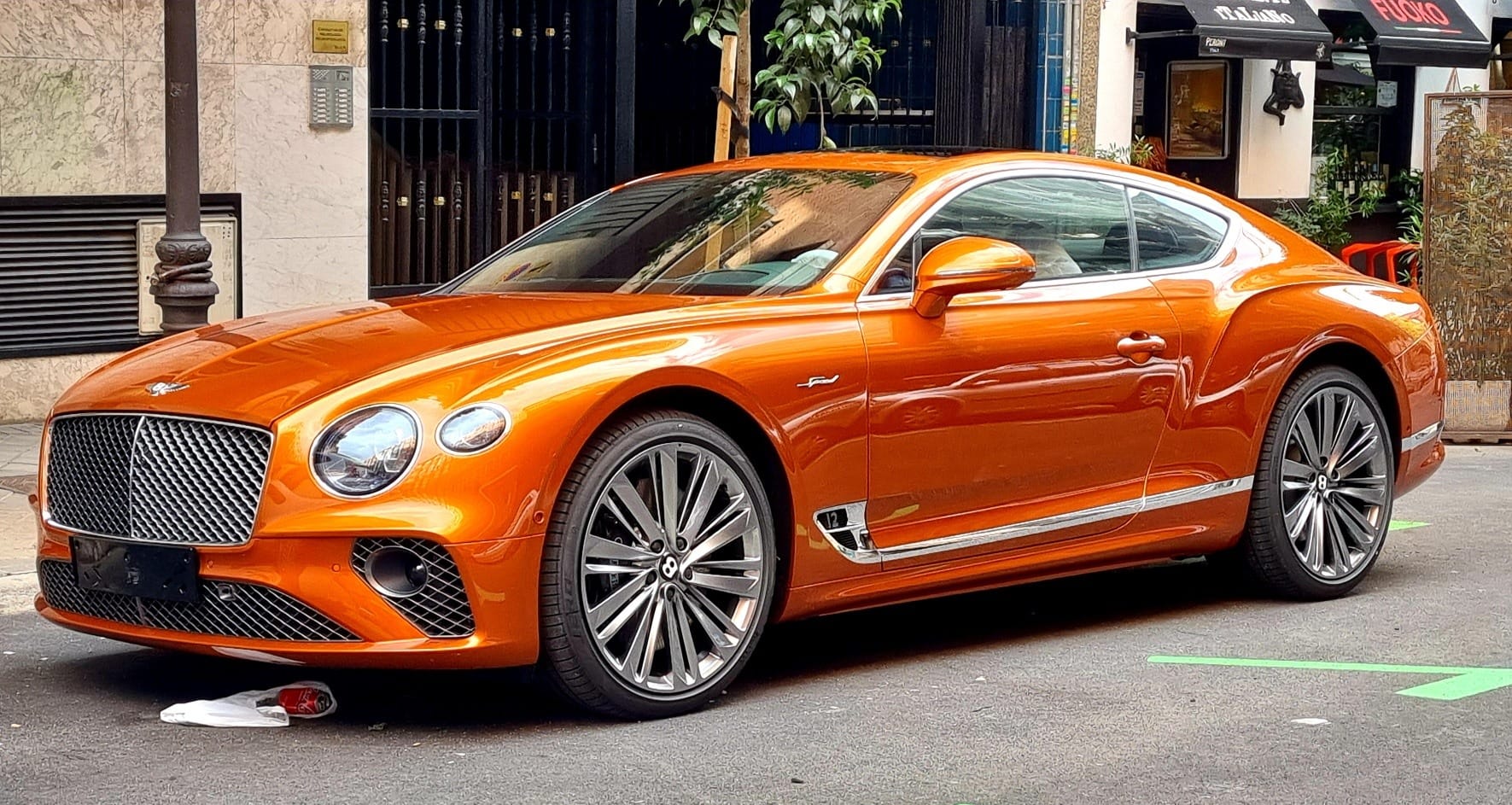 Bentley Continental GT Orange Bentley Continental Orange